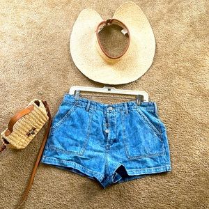 Forever 21 JEANS CARGO SHORTS